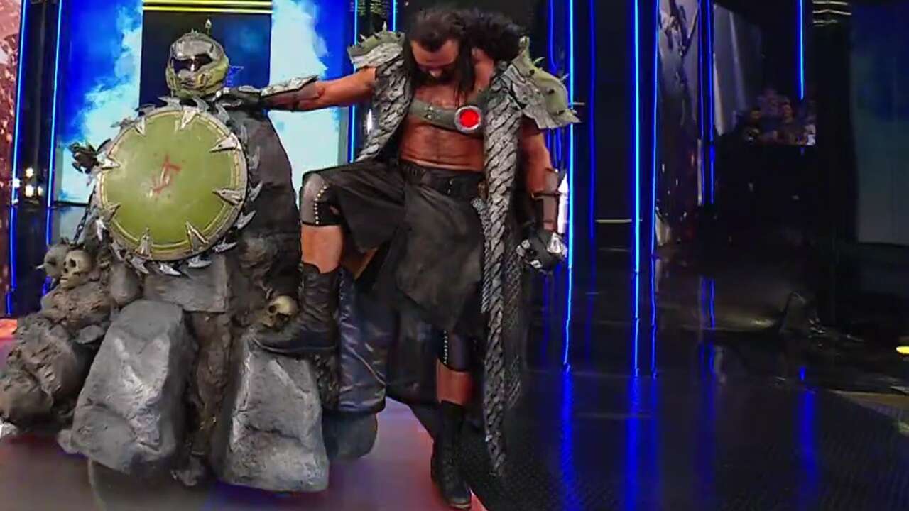 WWEのドリューマッキンタイアデビューDOOM：The Dark Ages Gear for Wrestlemania Entaunal
