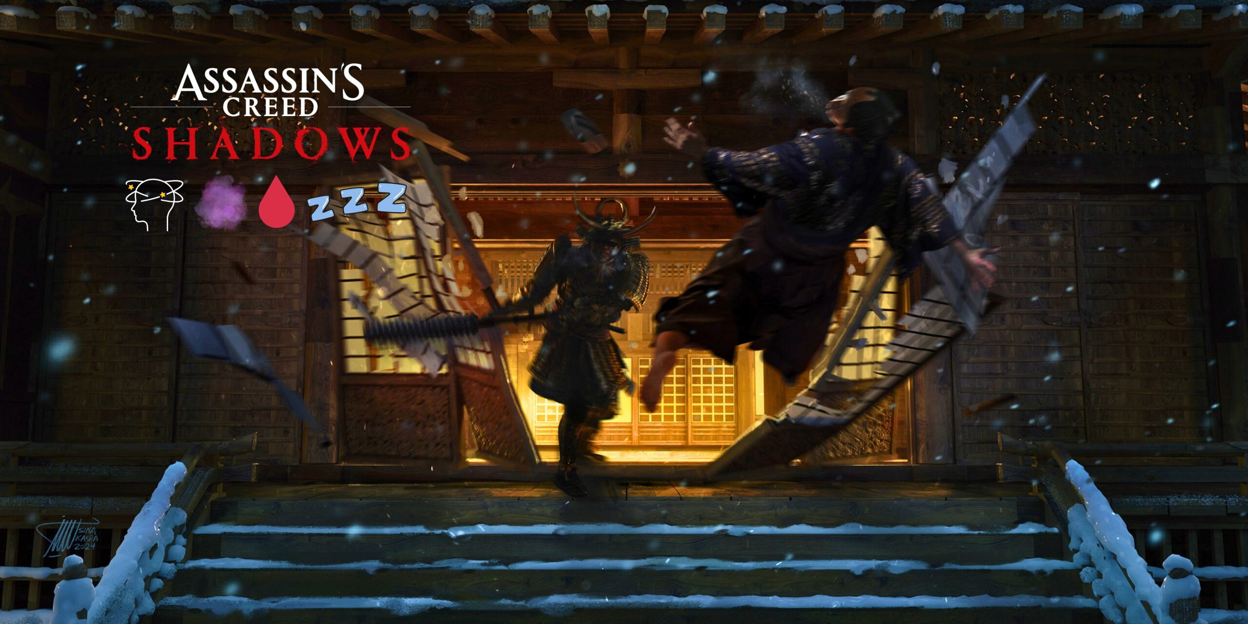 アサシンの信条の影：すべての苦痛/ステータス効果が説明されています