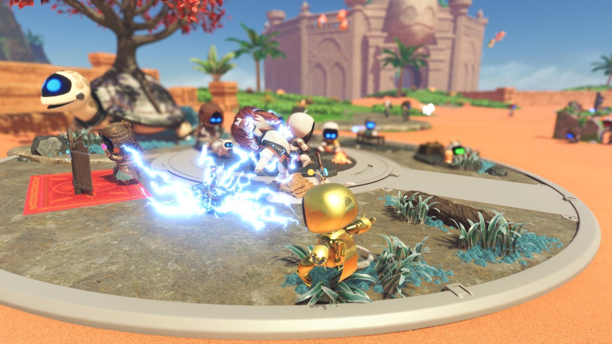 アストロボットでハンマーを振り回す神を凍結する方法