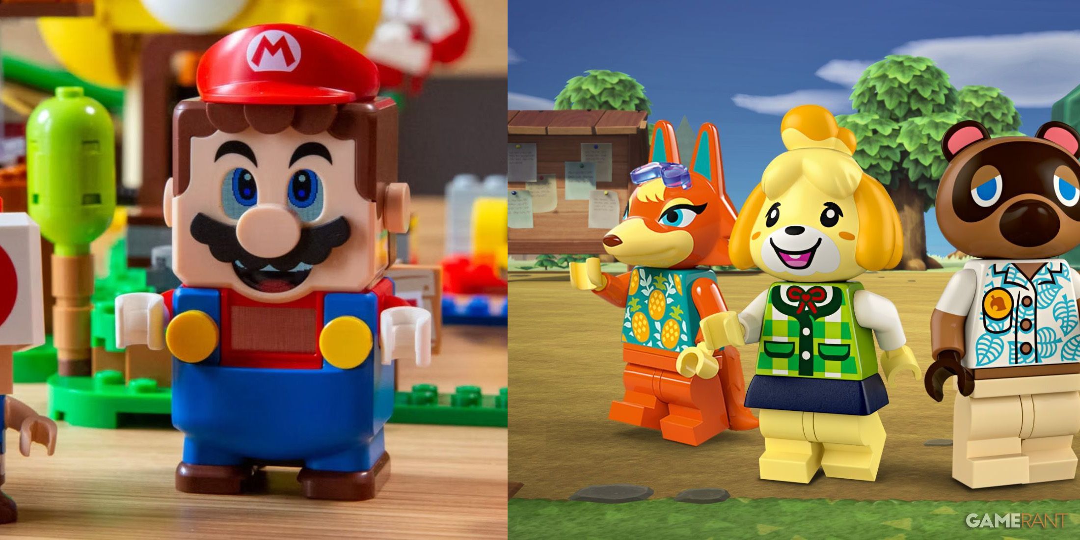 新しいスーパーマリオとアニマルクロッシングレゴセットが明らかになりました