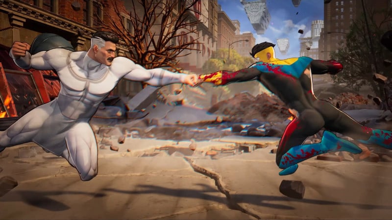 Invincible vsは、人気のシリーズに基づく3V3ファイティングゲームです