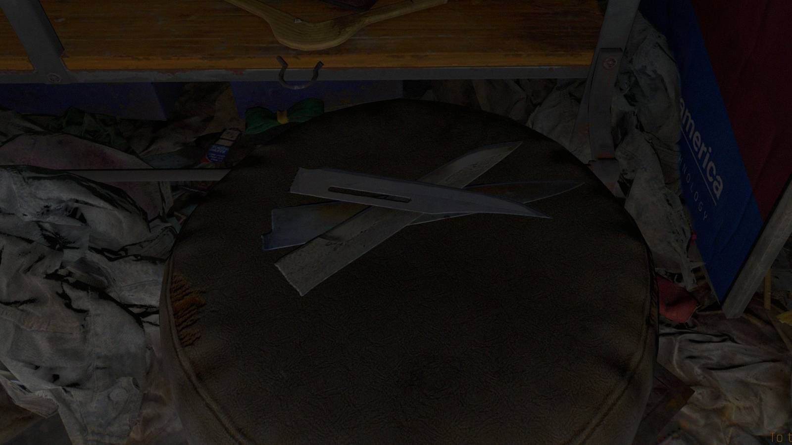 死にかけている光の中でスクラップと刃を見つける場所