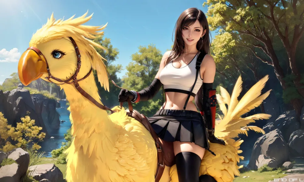 ファイナルファンタジー7のTIFAのための10の最高のアクセサリー7再生