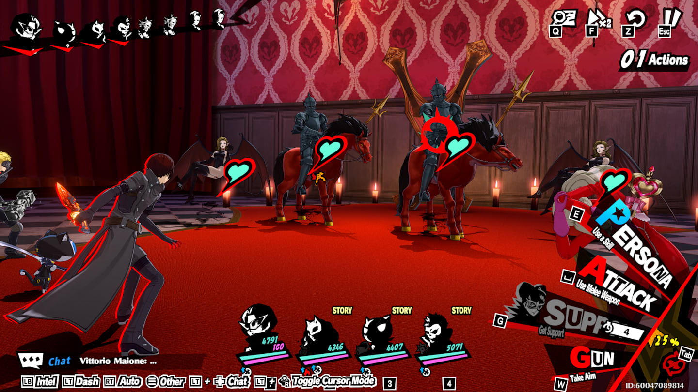 運命のP5Xクロスロード1-7：銃攻撃で最後の2人の敵を倒す方法