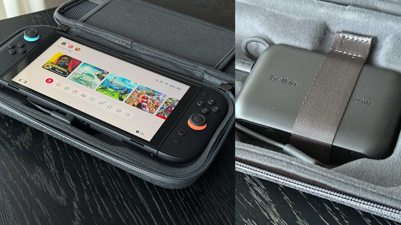 Belkin Nintendo Switch 2充電ケースレビュー