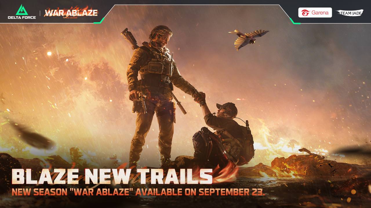 Garena Delta Forceは、Saw Collaboration and Global Championshipでシーズン「War Ablaze」を発表します