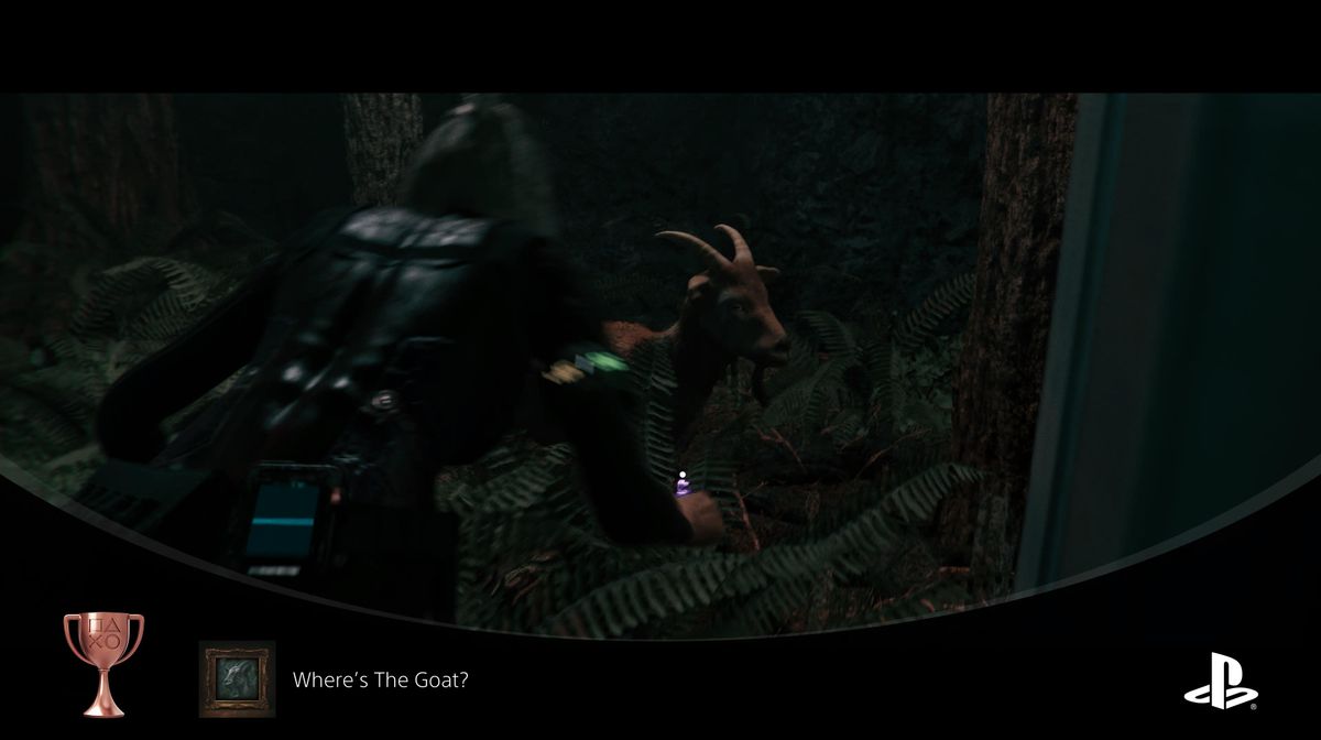 「ヤギはどこ」トロフィーのロックを解除する方法