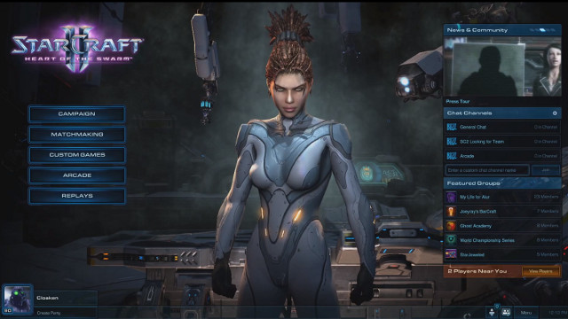 Starcraft II：Heart of the Swarmはビデオで新機能をデビューします