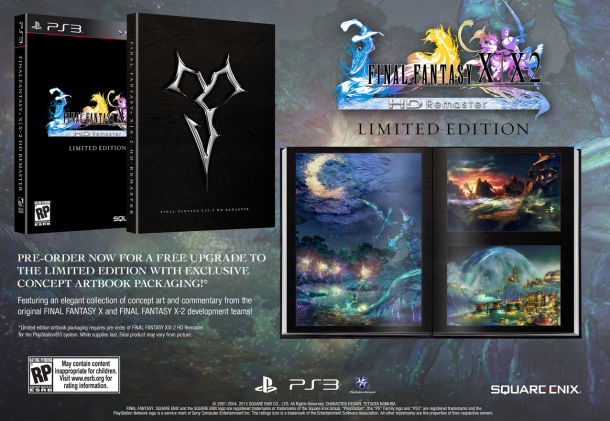 Final Fantasy X/X-2 HD Remaster Limited Editionが発表しました