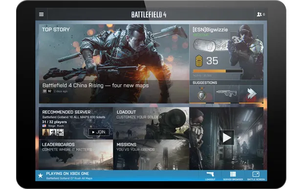 Xbox360、Battlefield4のPS3バージョンはセカンドスクリーン機能をサポートしません