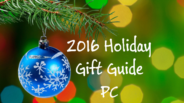 PCゲーマーホリデーギフトガイド2016