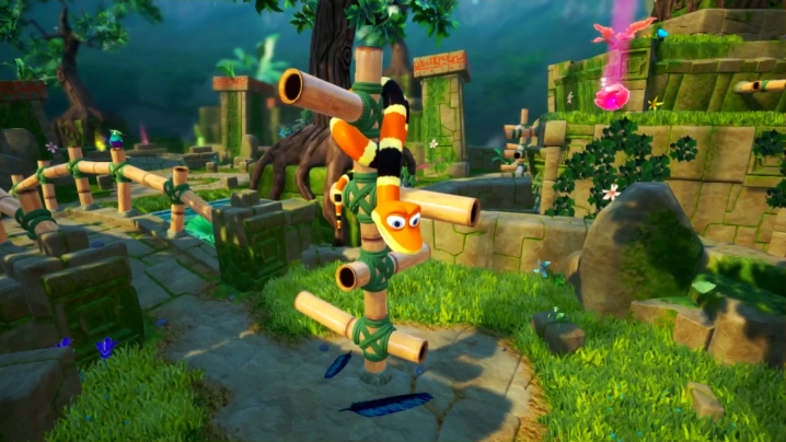 ニンテンドースイッチUnreal Engine4 Snake Pass経由の映像表面