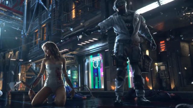 E3 2018:Microsoft Conferenceで上映されたCyberpunk 2077世界初演
