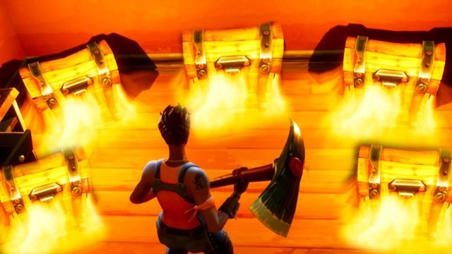 Fortnite Loot Lakeチェストの場所：略奪湖の胸はどこですか？
