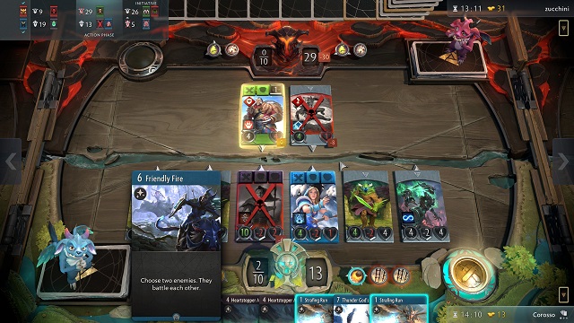 バルブは、バランスシフトで既存のアーティファクトカードを調整します