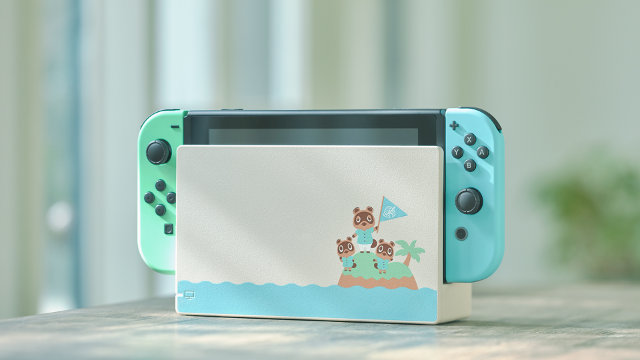 アニマルクロッシングスイッチコンソールの補充は地元の小売業者に来ています