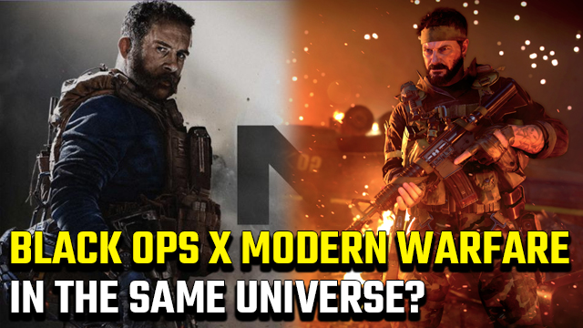 Black Ops Cold War X Modern Warfare 2019 