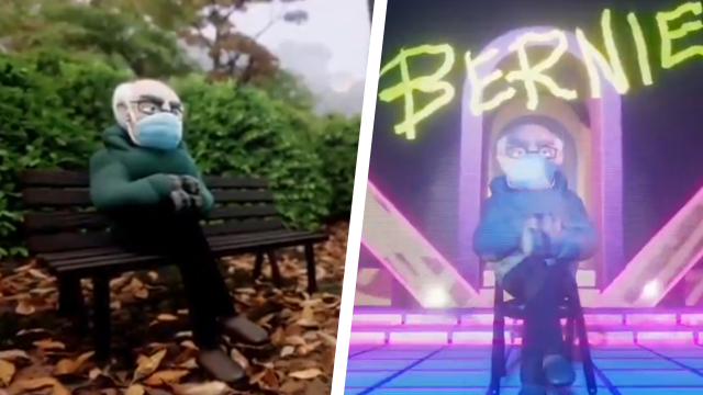 バーニー・サンダースのミームはPS4ゲームの夢で再現されました