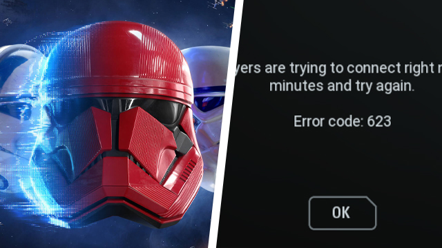 スターウォーズバトルフロント2エラーコード623を修正する方法