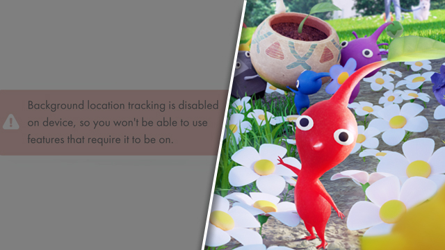 Pikmin Bloomを修正する方法「背景の場所追跡」エラーメッセージ