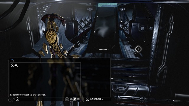 warframe 'はチャットサーバーに接続できませんでした